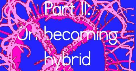 The Day it Rains Jellyfish Part II: On becoming hybrid