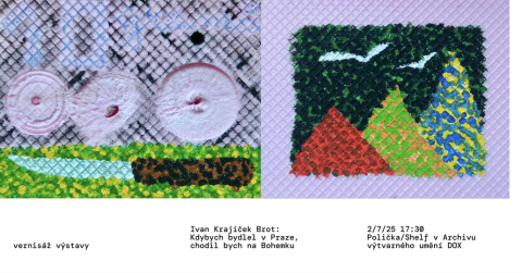 Kdybych bydlel v Praze, chodil bych na Bohemku ~ Ivan Krajíček Brotschnitte