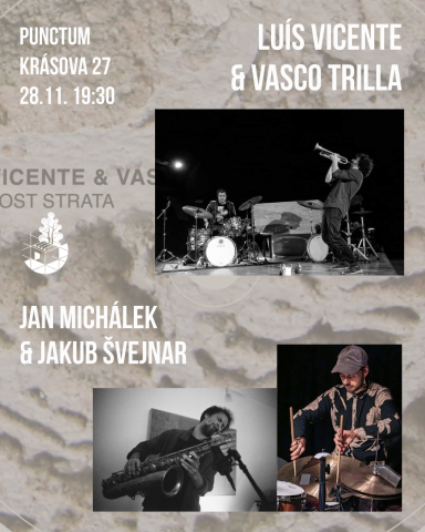 Luís Vicente & Vasco Trilla (PT/ESP) + Jan Michálek & Jakub Švejnar (CZ)