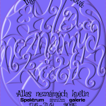 Marie Hrachovcová: ⚛*༺✿༻⚛* Atlas ❀ neznámých květin, Spektrum Galerie