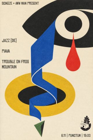 Jazz (DE post-punk) + Piava + Trouble on Frog Mountain