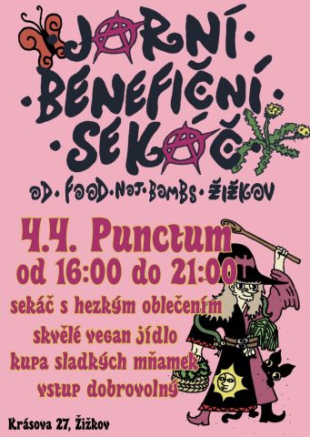 Jarní benefiční sekáč